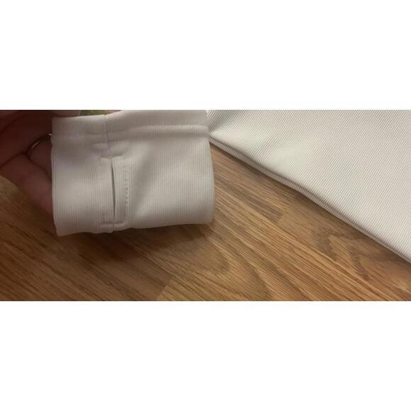 Long sleeved white crop - Picture 2 of 9